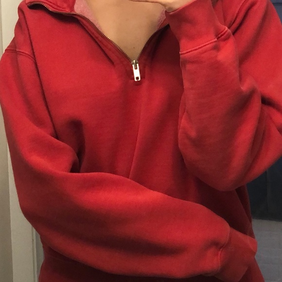 Jackets & Coats Red John Galt Quarter Zip Poshmark